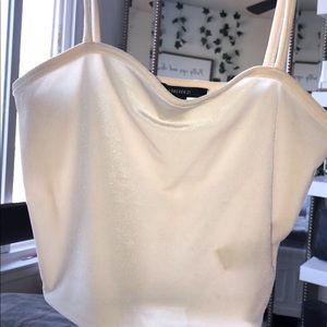 Silk forever 21 crop top